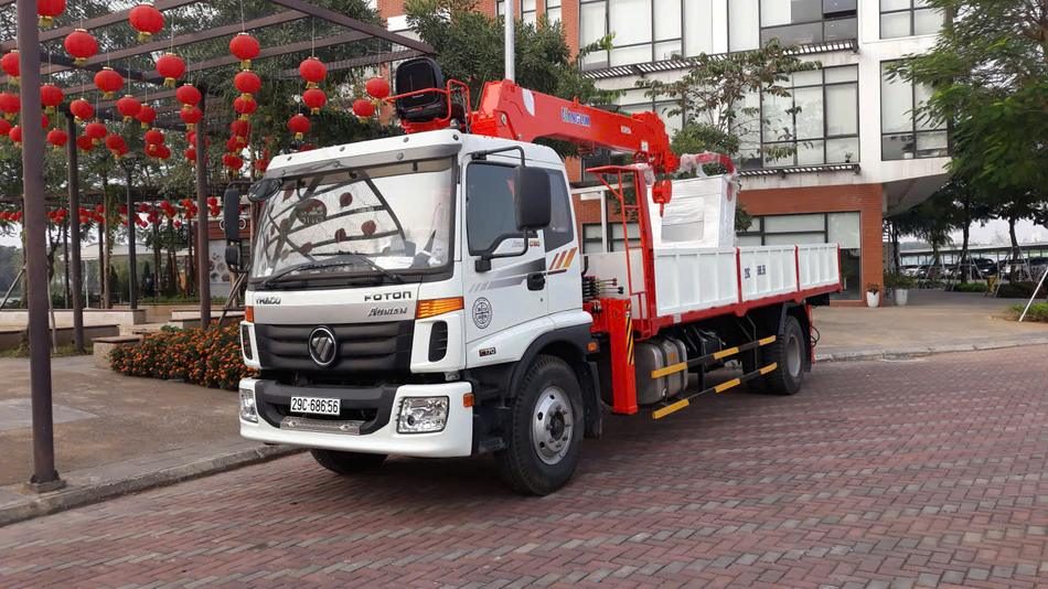 Xe tải cẩu chuyên dụng Ánh Dương